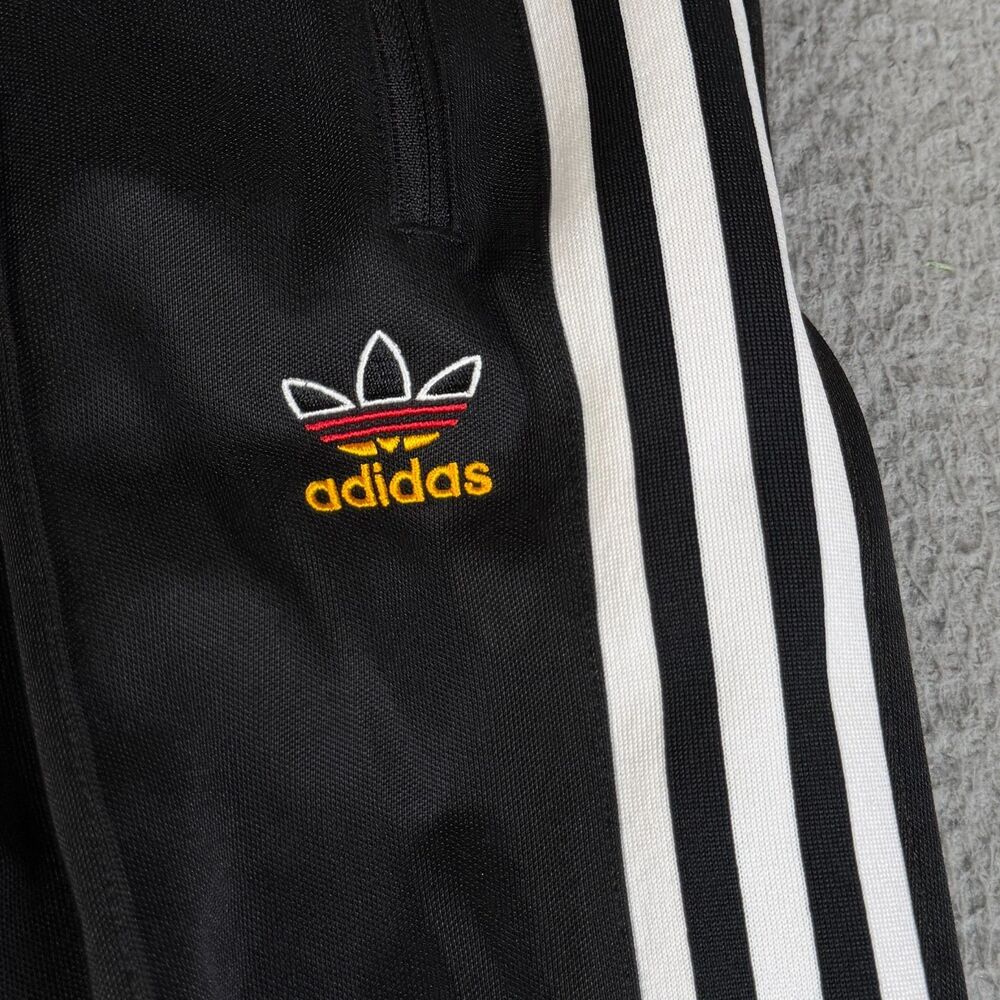 ADIDAS  Originals Beckenbauer Joggers Track Pants M 30x30 Black White Red HK7402